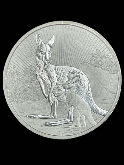 2023 2 oz Australian Next Generation Kangaroo Silver Coin