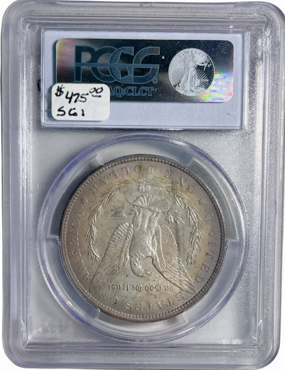 1882-CC Carson City $1 Morgan Silver Dollar PCGS MS64 Graded - Gold Xchange