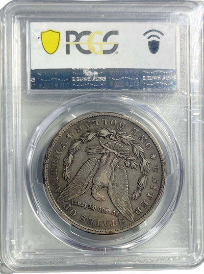 The 1879-CC is one of the most popular Morgan dollars from the Carson City Mint. Most of this mintage went directly into circulation in the bustling Comstock region. PCGS Cert#: 46091081 PCGS Description: 1879-CC $1 PCGS Grade: VF30 - Wear now evident ove