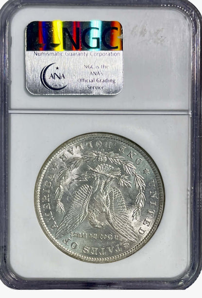 With a mintage totaling over 10 million coins, one would not expect the 1886-O Morgan dollar to be a rarity today. However, it does not appear that many original bags of this date survived the Pittman melting, so the only examples that are available today