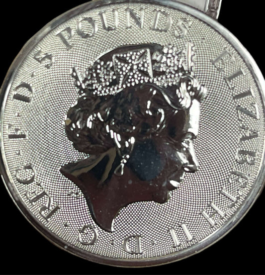 2 oz 2023 Tudor Beasts: The Yale of Beaufort Silver Coin | The Royal Mint