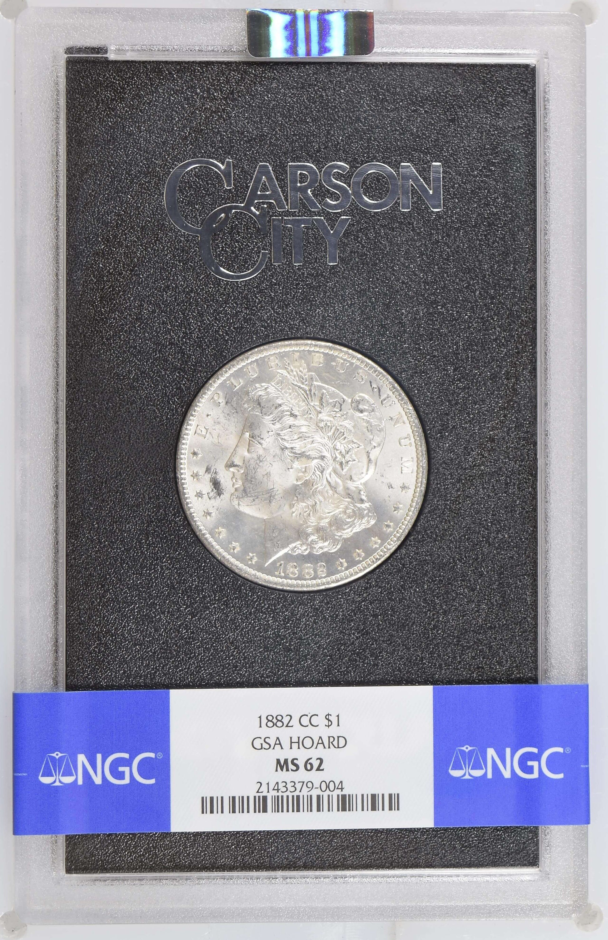 One of the most available of all the CC Morgans the 1882 – 1884 coins are the easiest and least expensive coins to find in the entire series. This is a perfect date run for someone who is just getting started in the Rare Coin markets and is an ideal entry
