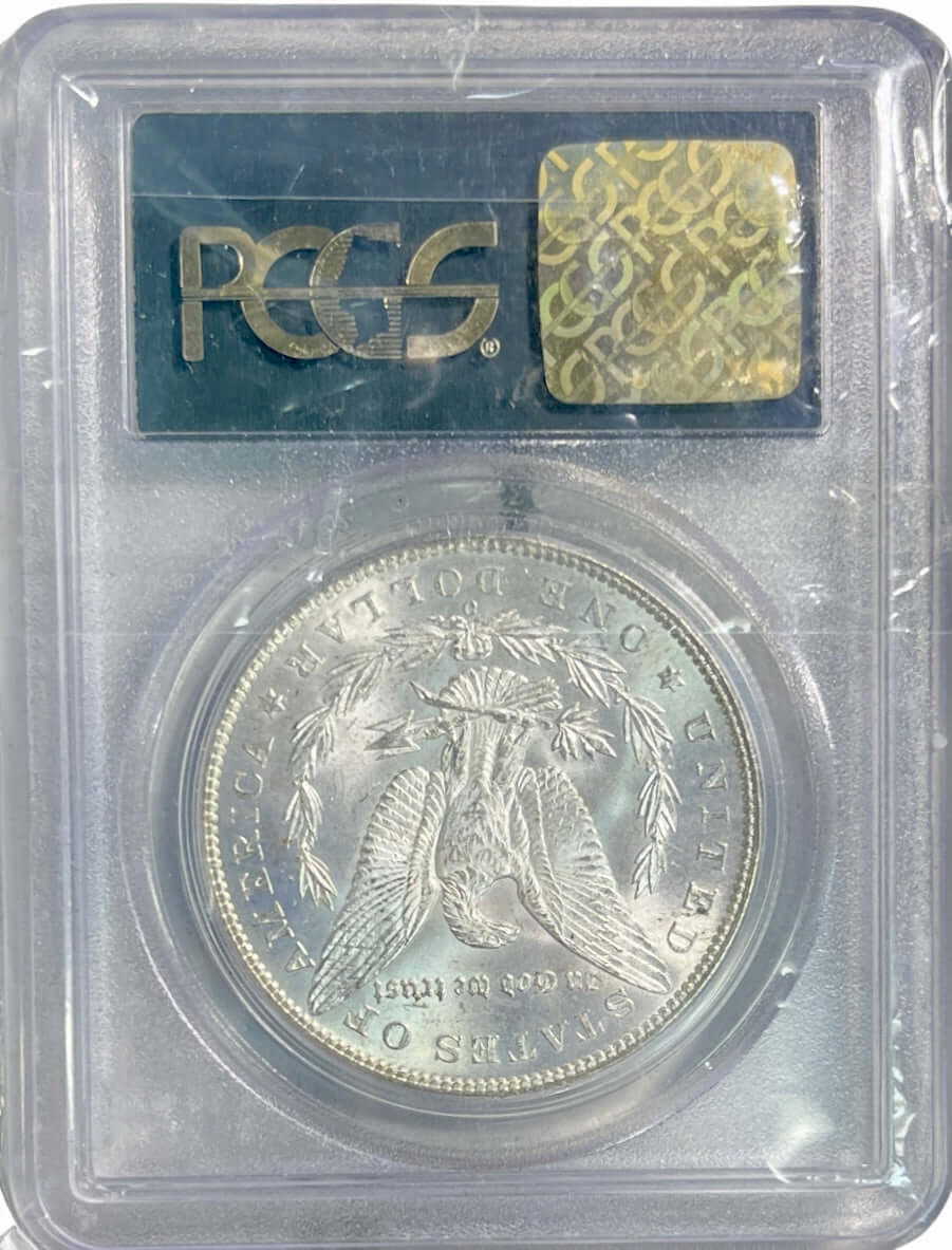1887-O $1 Morgan Silver Dollar PCGS MS63 Graded - Gold Xchange
