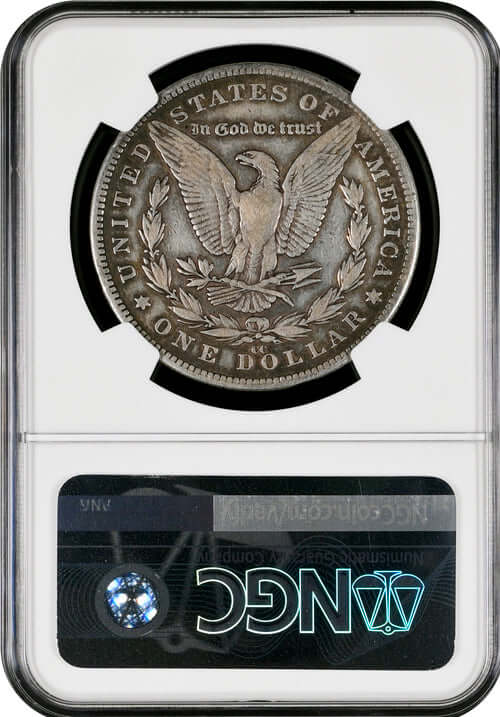 1889 CC $1 Morgan Silver Dollar NGC VF DETAILS CLEANED - Gold Xchange