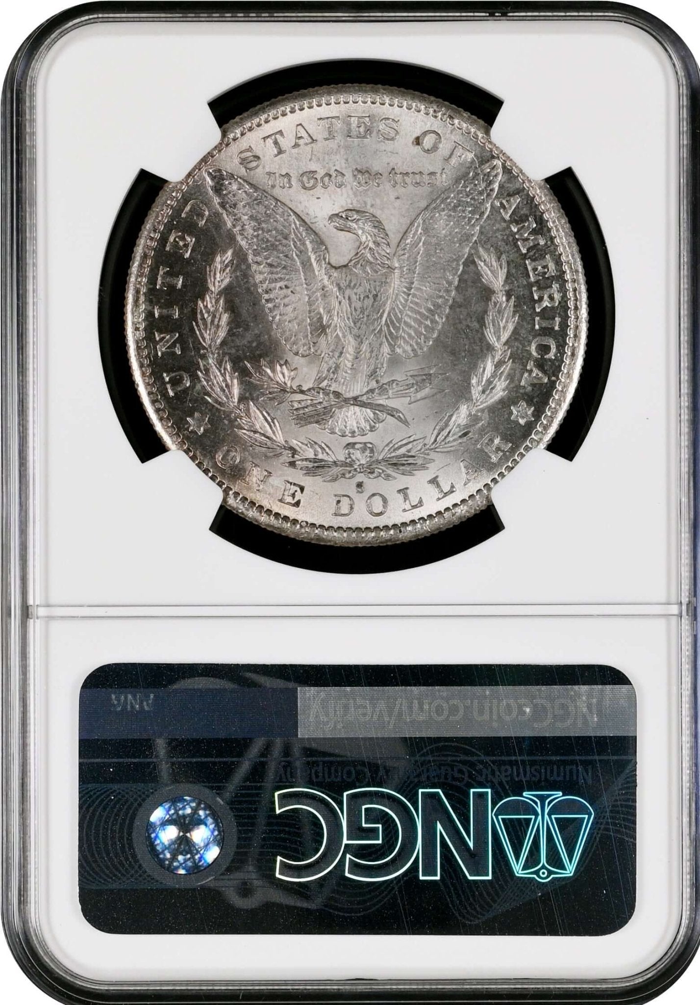 1889 S $1 Morgan Silver Dollar NGC MS63 - Gold Xchange